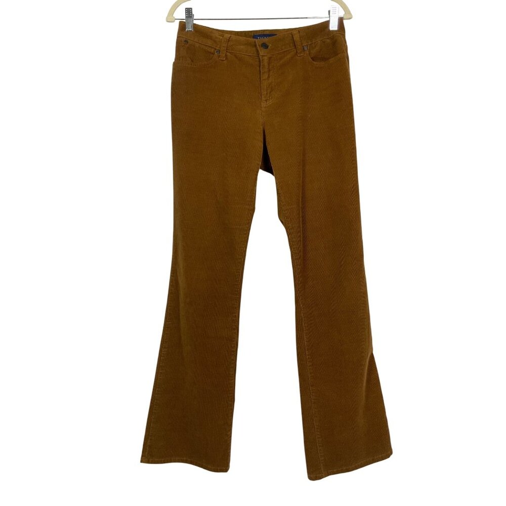 Talbots Outlet Brown Corduroys, size 4, 5-pockets, 98% Cotton, 2% Spandex, Zip